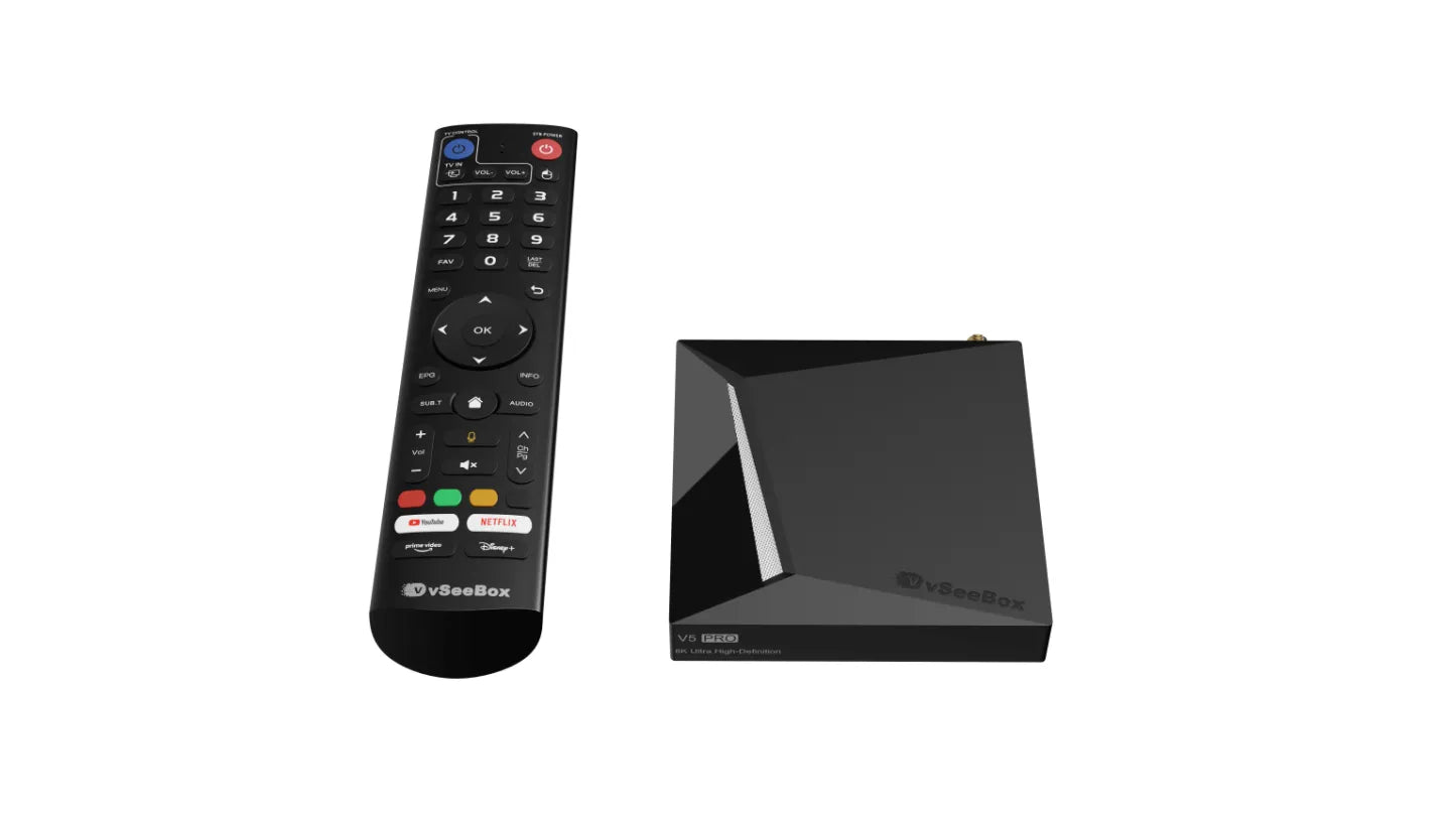 vSeeBox V5 Pro: The 8K HDR Android TV Box for 2025
